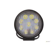 Фара противотуманная KS-WR009S-BG  (9 диодов, 27W,115*30*130мм,12/24V) 54856