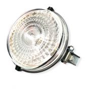 Фара задняя МР 8724-3.06-01 (метал.) рабочая круглая (с лампой Н3) (галоген)  МТЗ-82