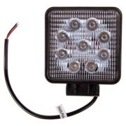 MPE-SQ27W-9LED-47F Фара квадратная, рассеиваем.свет,9 диодов, 27W (108х108х47) 12/24V