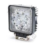 MPE-SQ27W-9LED-50F Фара квадратная, рассеиваем.свет,9 диодов, 27W (108х108х50) 12/24V