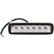 Фара противотуманная KS-W106F-DR «OFF-Road» (6 диодов, 18W, 153*37*41мм,12/24V) 54865