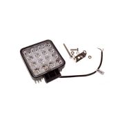 Фара противотуманная KS-WSQ016S-CH (16 диодов, 48W,110*65*125мм,12/24V) 54874