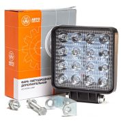 MPE-SQ48W-16LED-50F Фара квадратная, рассеиваем.свет,16 диодов, 48W (108х108х50) 12/24V
