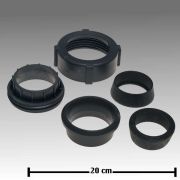 Муфта для молочной трубы D50х ID44 Pla / 7009-4827-290